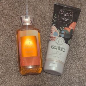 Bath & Body Works Mimosa Shower Gel and Fairytale Body Wash Set